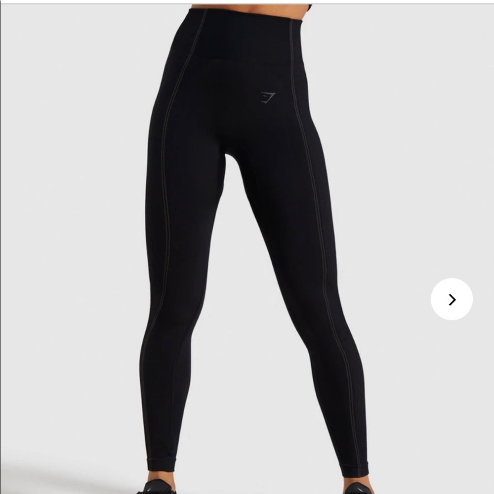 Gymshark Black High-Waisted Leggings